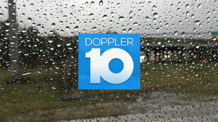 Doppler 10: Soggy night, but warming up